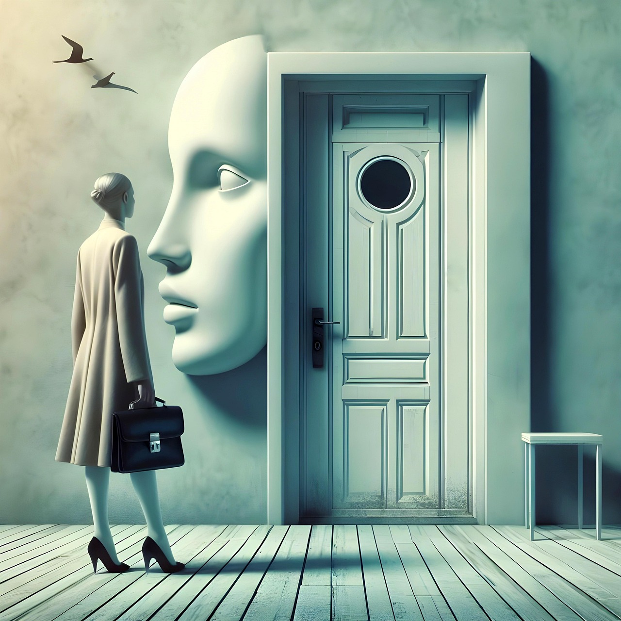 szimbolikus kép az öntudatosságról, magabiztosságról, önbizalomról