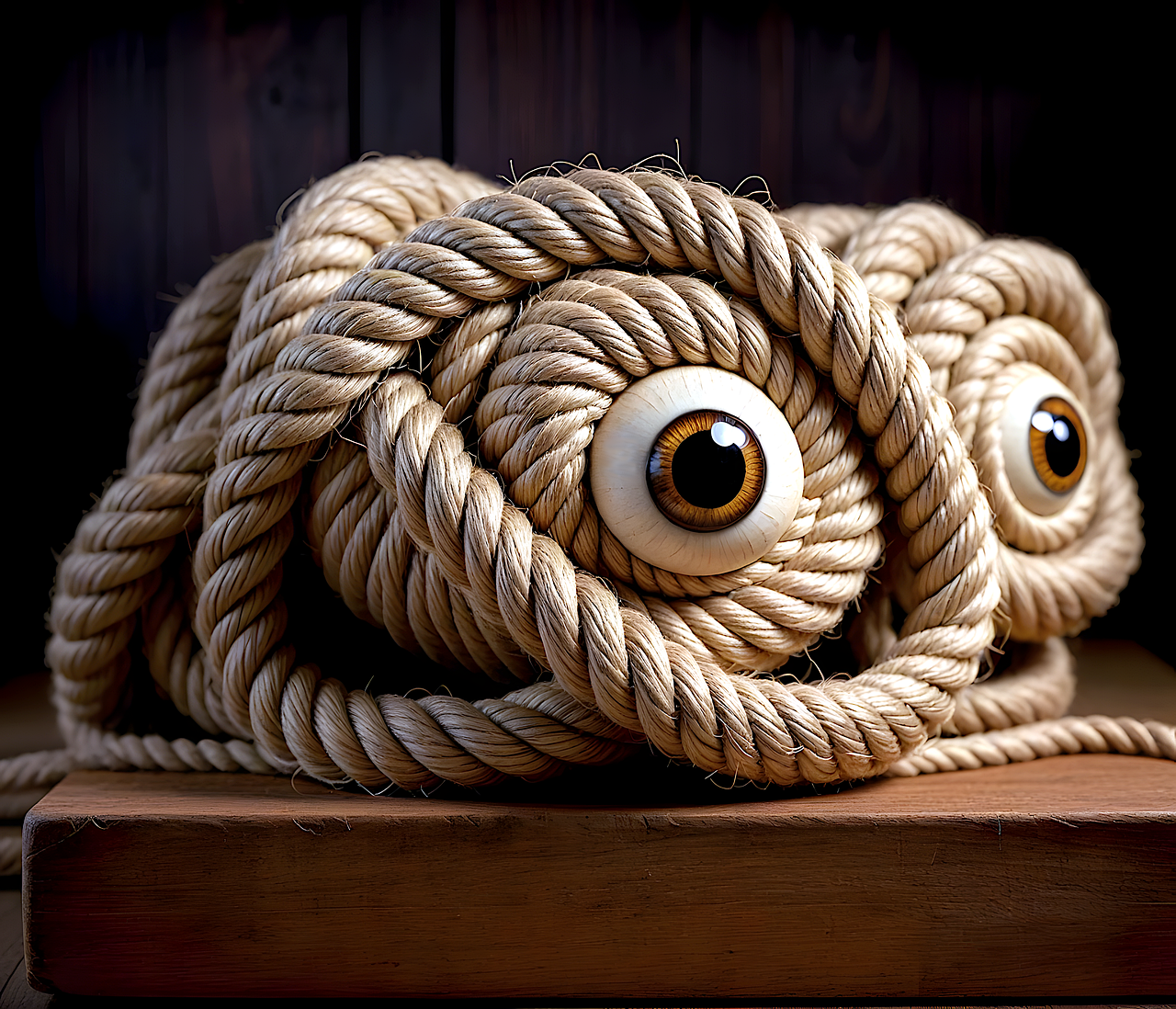 kötélhalom két szemmel