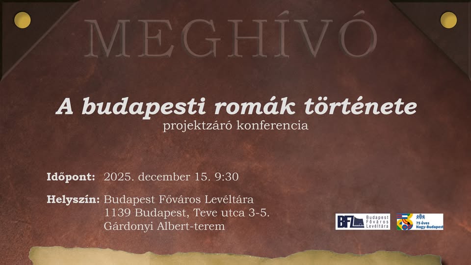 a konferencia plakátja